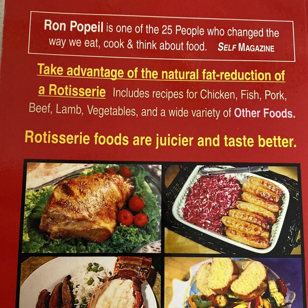 3/$22 - NWOT VTG Rotisserie & BBQ Recipe Collection by Ron Popeil